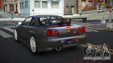Nissan Skyline R34 Ruyuzo para GTA 4