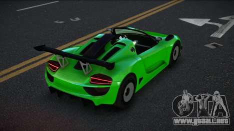 Porsche 918 Taniqik para GTA 4