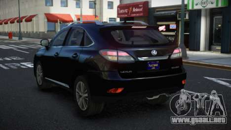 Lexus RX450H Giskax para GTA 4