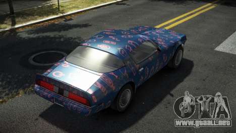 Pontiac Trans AM Audly S8 para GTA 4
