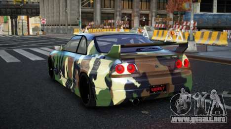 Nissan Skyline R33 Alsonry S13 para GTA 4