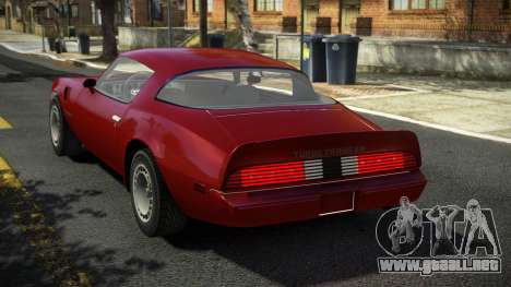 Pontiac Trans AM Audly para GTA 4