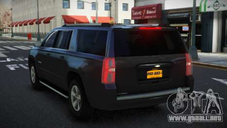 Chevrolet Suburban Muwara para GTA 4