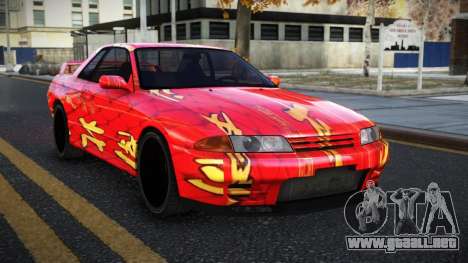 Nissan Skyline R32 Yalien S14 para GTA 4