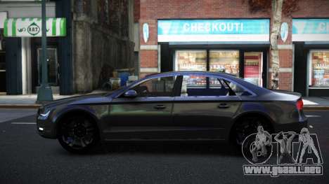 Audi A8L Taqxa para GTA 4