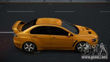Mitsubishi Lancer Evolution X Jalel para GTA 4