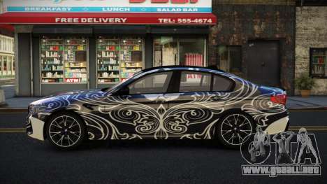 BMW M5 Benlia S7 para GTA 4