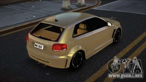 Audi S3 Midupip para GTA 4