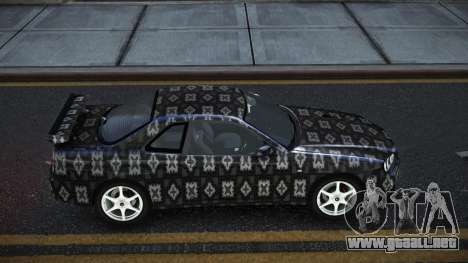 Nissan Skyline R34 Ganleen S6 para GTA 4