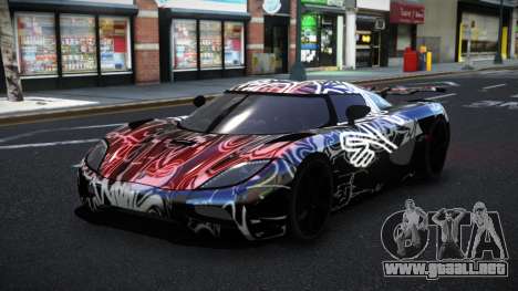 Koenigsegg Agera Nixak S9 para GTA 4