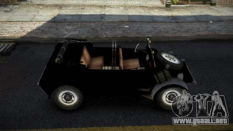 Volkswagen Kubelwagen Saqizodu para GTA 4
