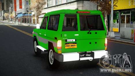 Toyota Land Cruiser Rooka para GTA 4