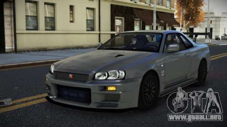 Nissan Skyline R34 Azox para GTA 4