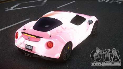 Alfa Romeo 4C Lanra S3 para GTA 4