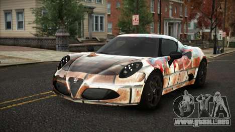Alfa Romeo 4C Thysteus S1 para GTA 4