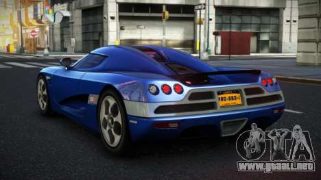 Koenigsegg CCX Quboma para GTA 4