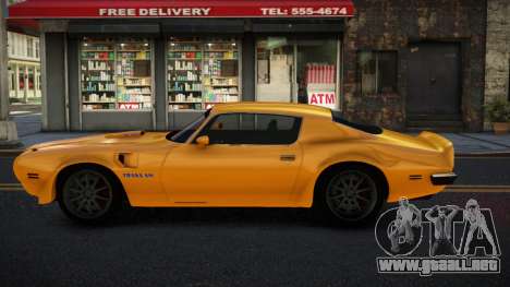 Pontiac Trans AM Soxano para GTA 4