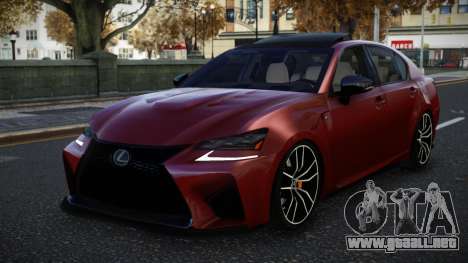 Lexus GS-F Uzul para GTA 4
