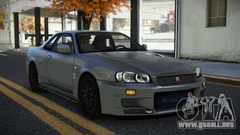 Nissan Skyline R34 Azox para GTA 4