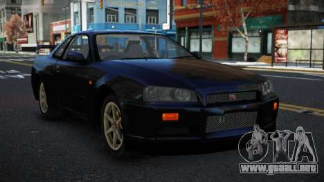Nissan Skyline R34 Rakzik para GTA 4