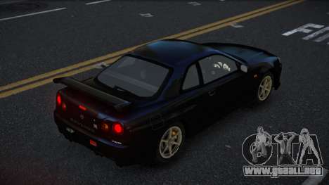 Nissan Skyline R34 Rakzik para GTA 4