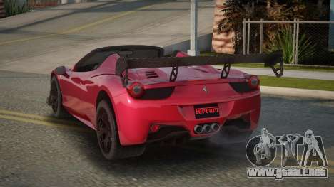 Ferrari 458 Jugany para GTA San Andreas