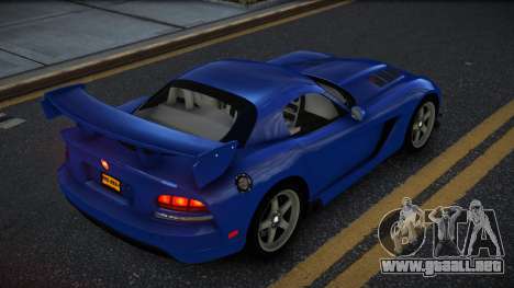 Dodge Viper Canor para GTA 4