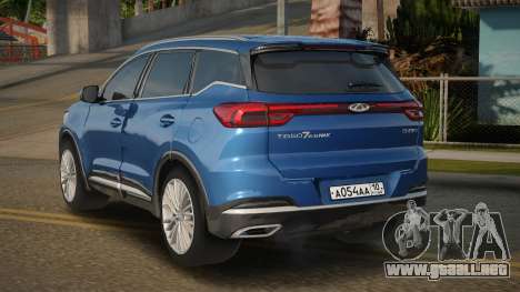 2022 Chery Tiggo 7 Pro Max para GTA San Andreas