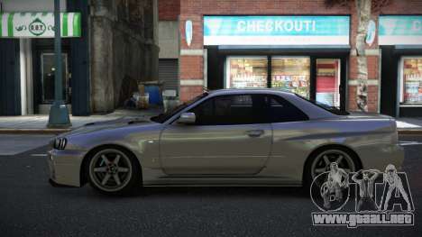 Nissan Skyline R34 Mifureci para GTA 4