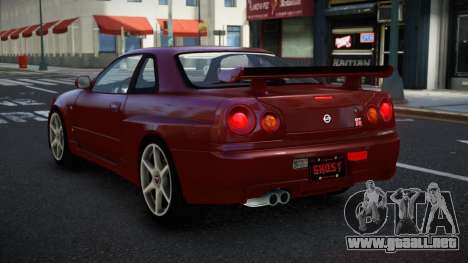 Nissan Skyline R34 Fale para GTA 4