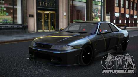 Nissan Skyline R33 Alsonry S9 para GTA 4