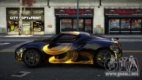 Alfa Romeo 4C Lanra S12 para GTA 4