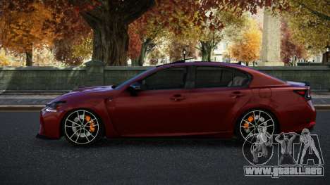 Lexus GS-F Uzul para GTA 4