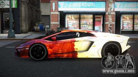 Lamborghini Aventador Becole S7 para GTA 4