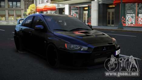 Mitsubishi Lancer Evolution X Tuwcig para GTA 4