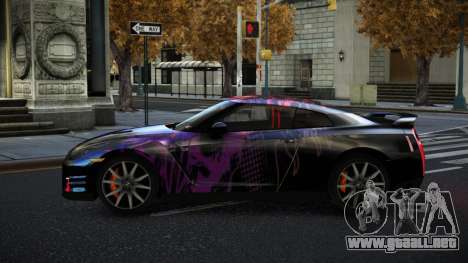 Nissan GT-R Elladan S3 para GTA 4