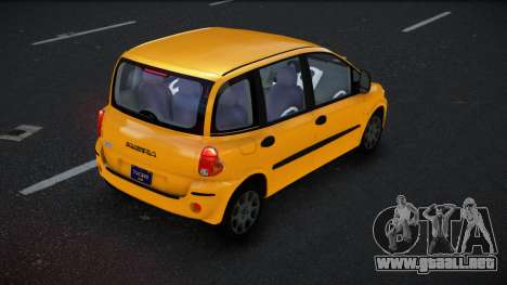 Fiat Multipla Rocatekom para GTA 4
