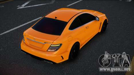 Mercedes-Benz C63 AMG Fabitolo para GTA 4