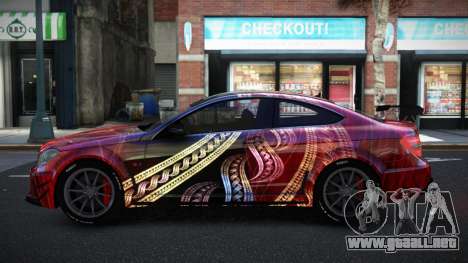 Mercedes-Benz C63 Rolusa S5 para GTA 4