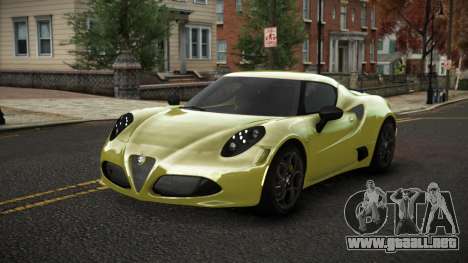 Alfa Romeo 4C Thysteus para GTA 4
