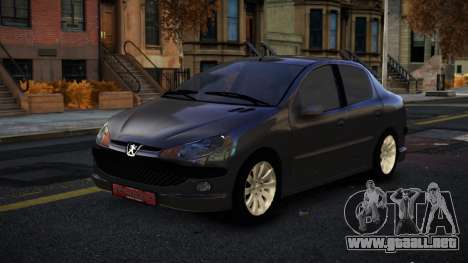 Peugeot 206 Nanolabud para GTA 4