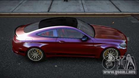 Mercedes-Benz C63 S AMG Divdu para GTA 4