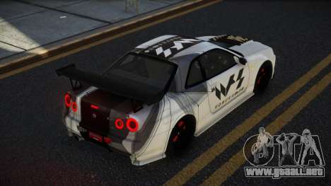 Nissan Skyline R34 Miade para GTA 4