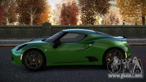Alfa Romeo 4C Ronzi para GTA 4