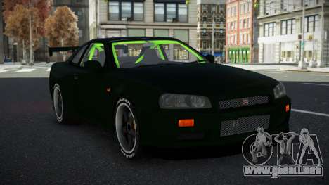 Nissan Skyline R34 Devyem para GTA 4