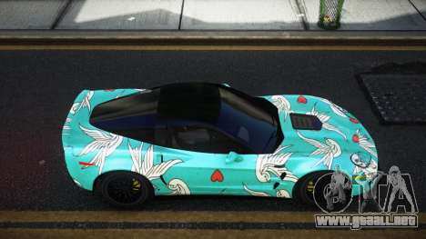 Chevrolet Corvette Chelilina S10 para GTA 4