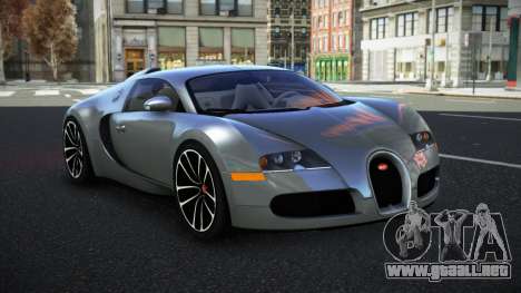 Bugatti Veyron Pecewoza para GTA 4