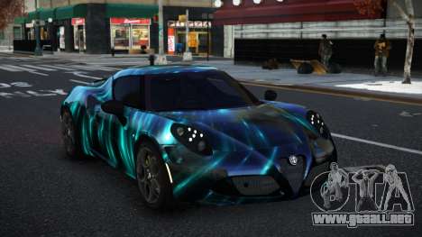 Alfa Romeo 4C Lanra S7 para GTA 4