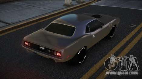 Plymouth Cuda Qaxuc para GTA 4