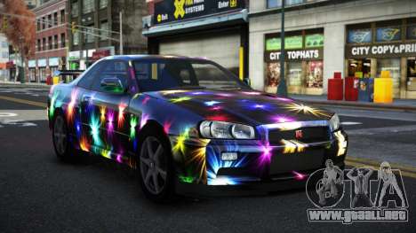 Nissan Skyline R34 Conia S2 para GTA 4